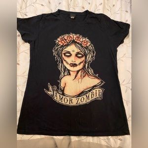 Lucky 13 Amor Zombie Tee | XXL